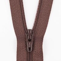 SCHÖNER LEBEN. YKK Reißverschluss nicht teilbar Kunststoffspirale 60cm palisander