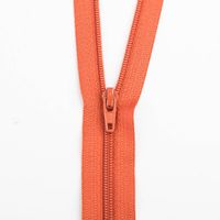 SCHÖNER LEBEN. YKK Reißverschluss nicht teilbar Kunststoffspirale 60cm rost
