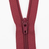 SCHÖNER LEBEN. YKK Reißverschluss nicht teilbar Kunststoffspirale 60cm weinrot