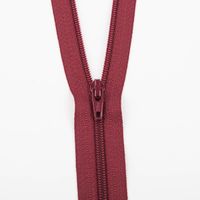 SCHÖNER LEBEN. YKK Reißverschluss nicht teilbar Kunststoffspirale 60cm weinrot