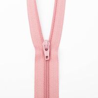 SCHÖNER LEBEN. YKK Reißverschluss nicht teilbar Kunststoffspirale 60cm altrosa
