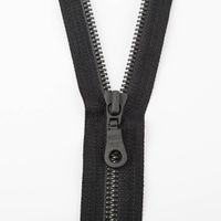SCHÖNER LEBEN. YKK Reißverschluss Teilbar Metaluxe Vislon 35cm schwarz