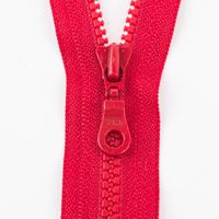 SCHÖNER LEBEN. YKK Reißverschluss Teilbar Vislon 25cm rot