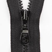 SCHÖNER LEBEN. YKK Reißverschluss Teilbar Vislon 30cm schwarz