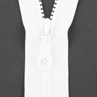 SCHÖNER LEBEN. YKK Reißverschluss Teilbar Vislon 55cm weiß