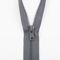 SCHÖNER LEBEN. YKK Reißverschluss Vislon 2-Wege-Teilbar 50cm grau