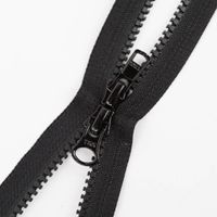 SCHÖNER LEBEN. YKK Reißverschluss Vislon 2-Wege-Teilbar 55cm schwarz