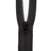SCHÖNER LEBEN. YKK Reißverschluss Vislon 2-Wege-Teilbar 75cm schwarz