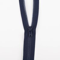 SCHÖNER LEBEN. YKK Reißverschluss Vislon 2-Wege-Teilbar 75cm marine