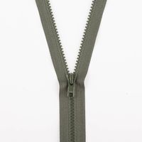 SCHÖNER LEBEN. YKK Reißverschluss Vislon teilbar 25cm oliv SCHÖNER LEBEN. YKK Reißverschluss Vislon teilbar 25cm oliv