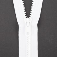 SCHÖNER LEBEN. YKK Reißverschluss Vislon teilbar 25cm weiß SCHÖNER LEBEN. YKK Reißverschluss Vislon teilbar 25cm weiß