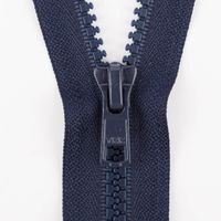 SCHÖNER LEBEN. YKK Reißverschluss Vislon teilbar 45cm marine SCHÖNER LEBEN. YKK Reißverschluss Vislon teilbar 45cm marine