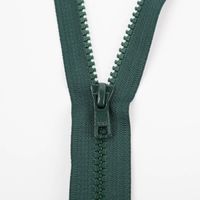 SCHÖNER LEBEN. YKK Reißverschluss Vislon teilbar 50cm dunkelgrün SCHÖNER LEBEN. YKK Reißverschluss Vislon teilbar 50cm dunkelgrün