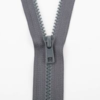 SCHÖNER LEBEN. YKK Reißverschluss Vislon teilbar 70cm schiefergrau SCHÖNER LEBEN. YKK Reißverschluss Vislon teilbar 70cm schiefergrau