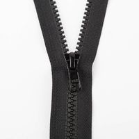 SCHÖNER LEBEN. YKK Reißverschluss Vislon teilbar 70cm schwarz SCHÖNER LEBEN. YKK Reißverschluss Vislon teilbar 70cm schwarz