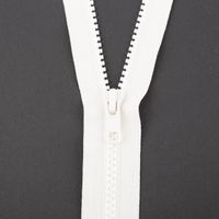 SCHÖNER LEBEN. YKK Reißverschluss Vislon teilbar 75cm rohweiß SCHÖNER LEBEN. YKK Reißverschluss Vislon teilbar 75cm rohweiß