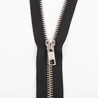 SCHÖNER LEBEN. YKK Reißverschluss Teilbar Metall 30cm schwarz SCHÖNER LEBEN. YKK Reißverschluss Teilbar Metall 30cm schwarz