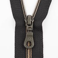 SCHÖNER LEBEN. YKK Reißverschluss Teilbar Kunststoff 40cm schwarz