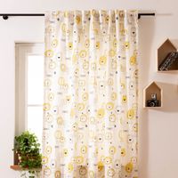88519-Vorhang-Kinderzimmer-mit-Smok-Schlaufenband-Loewen-ecru-gelb-schwarz-in-245cm-oder-Wunschlaenge-von-SCHoeNER-LEBEN--IMG-KW31-053.jpg Vorhang Kinderzimmer mit Smok-Schlaufenband Löwen ecru gelb schwarz in 245cm oder Wunschlänge von SCHÖNER LEBEN. Detail