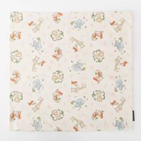 Kissenhülle Dschungeltiere beige bunt von SCHÖNER LEBEN. flach