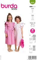 Burda Schnittmuster 9220 Kinder Kleid