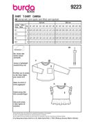 Burda Schnittmuster 9223 Kinder Shirt