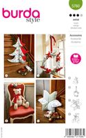 Burda Schnittmuster 5760 Accessoires Weihnachten