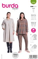 Burda Schnittmuster 5782 Damen Kleid & Top