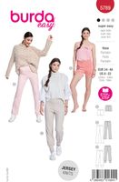 Burda Schnittmuster 5789 Damen Hose