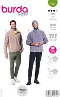 Burda Schnittmuster 5791 Herren Sweater
