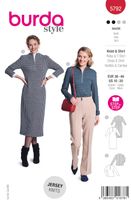 88825-Burda-Schnittmuster-5792-Damen-Kleid-und-Shirt-5792-SB-EU-HR.jpg Burda Schnittmuster 5792 Damen Kleid & Shirt