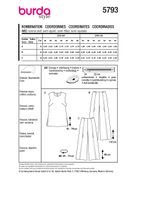 88826-Burda-Schnittmuster-5793-Damen-Kombination-5793-back-envelope-EU.jpg Burda Schnittmuster 5793 Damen Kombination