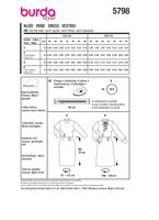 88831-Burda-Schnittmuster-5798-Damen-Kleid-5798-back-envelope-EU.jpg Burda Schnittmuster 5798 Damen Kleid