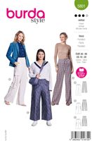Burda Schnittmuster 5801 Damen Hose