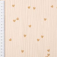 88868-Musselin-Stoff-SMALL-HEARTS-Herzchen-beige-braun-1-35m-Breite-IMG-KW35-232.jpg Musselin Stoff SMALL HEARTS Herzchen beige braun 1,35m Breite mit Maßband
