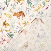 88875-Musselin-Stoff-Double-Gauze-Anifolk-Waldtiere-Reh-Baer-Blaetter-ecru-gruen-1-30m-Breite-IMG-KW35-533.jpg Musselin Stoff Double Gauze Anifolk Waldtiere Reh Bär Blätter ecru grün 1,30m Breite Vorder- und Rückseite