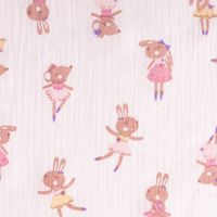 88880-Musselin-Stoff-Double-Gauze-Fifi-Maus-Hase-Ballerina-rosa-violett-1-30m-Breite-IMG-KW35-455.jpg Musselin Stoff Double Gauze Fifi Maus Hase Ballerina rosa violett 1,30m Breite Nahaufnahme