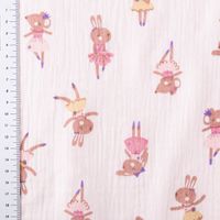 88880-Musselin-Stoff-Double-Gauze-Fifi-Maus-Hase-Ballerina-rosa-violett-1-30m-Breite-IMG-KW35-457.jpg Musselin Stoff Double Gauze Fifi Maus Hase Ballerina rosa violett 1,30m Breite mit Maßband