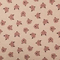 88885-Jersey-Stoff-Baumwolljersey-Ruzmi-Baer-Fuchs-Gesichter-camel-braun-1-45m-Breite-IMG-KW35-287.jpg Jersey Stoff Baumwolljersey Ruzmi Bär Fuchs Gesichter camel braun 1,45m Breite Nahaufnahme