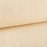 88923-Teddy-Fleece-Baumwoll-Krimmer-Plueschstoff-einfarbig-beige-1-6m-Breite-IMG-KW35-169.jpg Teddy Fleece Baumwoll Krimmer Plüschstoff einfarbig beige 1,6m Breite