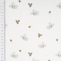 88937-Jersey-Stoff-Baumwolljersey-Koalas-Blaetter-ecru-grau-1-50m-Breite-IMG-KW35-322.jpg Jersey Stoff Baumwolljersey Koalas Blätter ecru grau 1,50m Breite mit Maßband