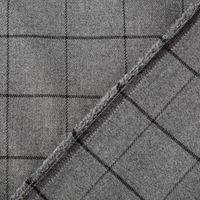 88962-Viskose-Stoff-Karo-Muster-feine-Linien-grau-schwarz-1-4m-Breite-IMG-KW35-361.jpg Viskose Stoff Karo Muster feine Linien grau schwarz 1,4m Breite Vorder- und Rückseite
