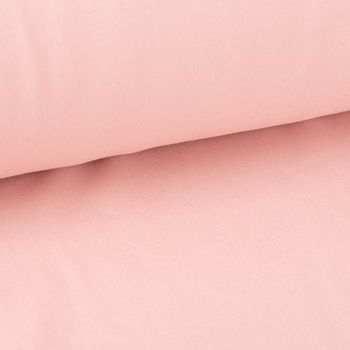 Polyester Stoff Meterware Stretch Universalstoff einfarbig altrosa 1,48m Breite Coupon