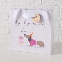 89003-Geschenktuete-Happy-Birthday-Dackel-20x10x25cm-Hauptbild-j5LJGnGC-zoom--1-.jpg Geschenktüte Hip Hip Hooray mit Dackel und Torte 20x10x25cm vor weißer Wand fotografiert