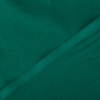 Baumwollstoff Meterware Fahnentuch uni dark emerald smaragdgrün 1,45m Breite Vorder- und Rückseite