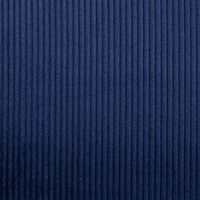 Cord Stoff aus Baumwolle Bekleidungsstoff Dekostoff 4,5W grob vorgewaschen einfarbig dark cobalt blau 1,4m Breite Nahaufnahme