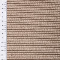 Cordstoff Bubble mit Plüsch Rückseite Doubleface Bekleidungsstoff Dekostoff sand ecru 1,45m Breite mit Maßband