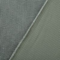 Cord Stof Bubble Bekleidungsstoff Dekostoff einfarbig old green eukalyptusgrün 1,45m Breite Vorder- und Rückseite