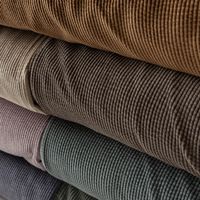 Cord Stof Bubble Bekleidungsstoff Dekostoff einfarbig beige 1,45m Breite Gruppenfoto