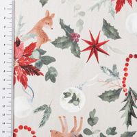 89087-Baumwollstoff-Popeline-Weihnachtsstoff-Digitaldruck-Norten-Rehkitz-beige-rot-1-47m-Breite-IMG-KW36-209.jpg Baumwollstoff Popeline Weihnachtsstoff Digitaldruck Norten Rehkitz beige rot 1,47m Breite mit Maßband
